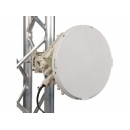 EtherHaul-1200F ODU with 1ft Antenna (FCC / ETSI), Tx High ports:2xcopper+ 2xfiber