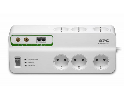 APC PMH63VT-RS SurgeArrest Сетевой фильтр 6 розеток