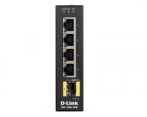 D-Link DIS-100G-5SW/A1A Коммутатор индустриальный
