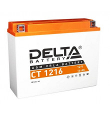 Delta CT 1216 Стартерный аккумулятор 16 А/ч