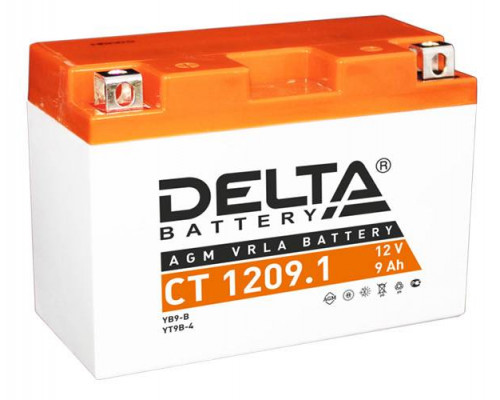 Delta CT 1209.1  Стартерный аккумулятор 9 А/ч
