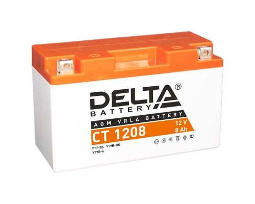 Delta CT 1208 Стартерный аккумулятор 8 А/ч