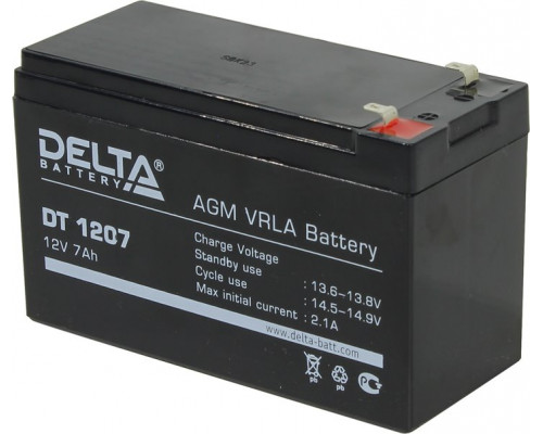 Delta DT 1207 Аккумулятор