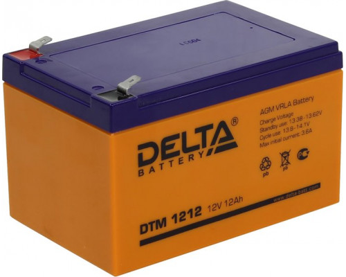 Delta DTM 1212 Аккумулятор