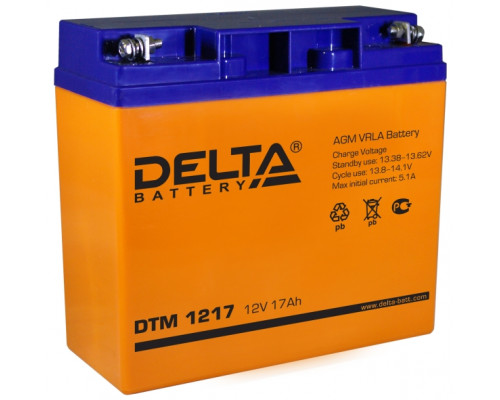 Delta DTM 1217 Аккумулятор