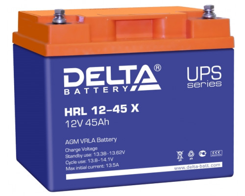 Delta HRL 12-45 Х Аккумулятор