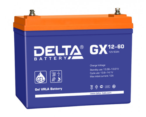 Delta GX 12-60 Xpert Аккумулятор