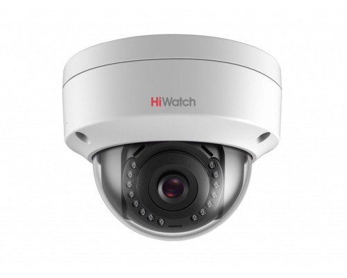 HiWatch DS-I402 (6 mm) уличная купольная мини IP-камера