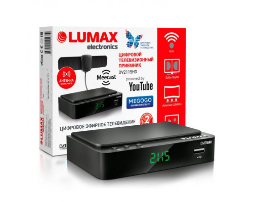 Lumax Electronics DV2115HD Цифровой телевизионный приемник