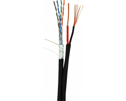 NETLAN  EC-UF004-5E-PC150-PE-BK  кабель для внешней прокладки 305 метров