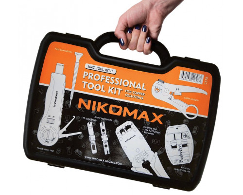 NIKOMAX NMC-TOOL-KIT-1 Набор инструментов. Комплект №1, для медных сетей