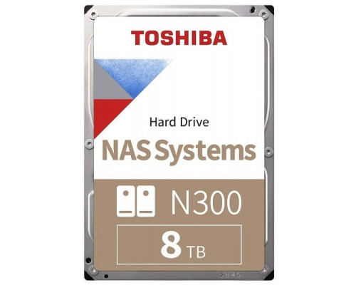 Toshiba N300 Жесткий диск 8 Тб HDWG180UZSVA