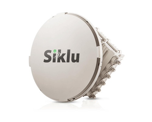 Siklu EtherHaul-2500FX ODU with ADAPTER, Tx Low Power: POE,1GE capacity upgradable to 2GE ports:2xcopper+ 2xfiber and High power