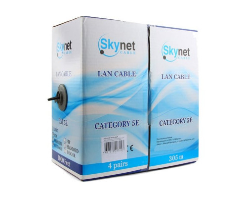SkyNet FTP outdoor 2x2x0,51 Cu steel rope Кабель (305 м)