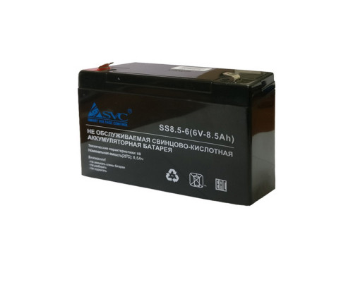 SVC SS8.5-6 Свинцово-кислотная АКБ, AGM