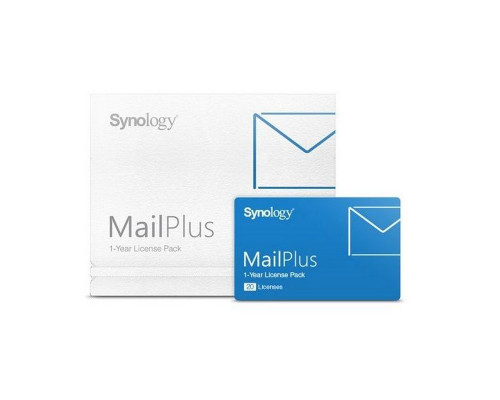 Synology MAILPLUS 20 LICENSES Комплект программного обеспечения