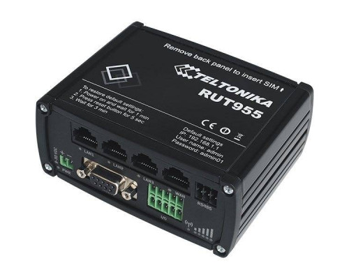 Teltonika RUT955 LTE маршрутизатор (с GNSS антенной) 