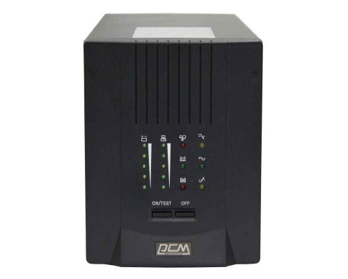 Powercom Smart King Pro+ SPT-2000 ИБП 1400Вт, 2000ВА, черный