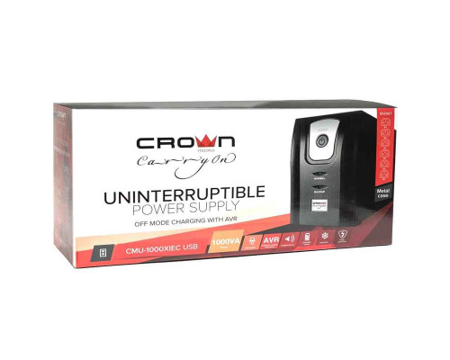 Crown CMU-1000XIEC USB Источник бесперебойного питания