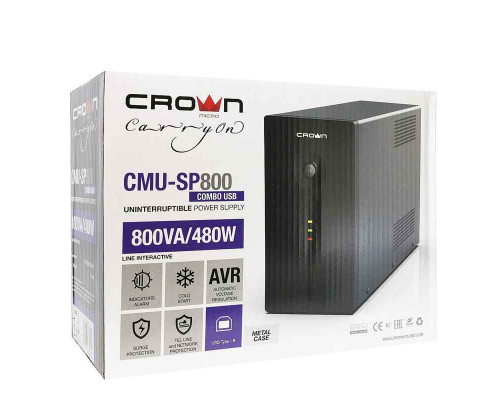 Crown CMU-SP800 COMBO USB Источник бесперебойного питания