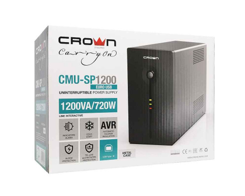 Crown CMU-SP1200 EURO USB Источник бесперебойного питания