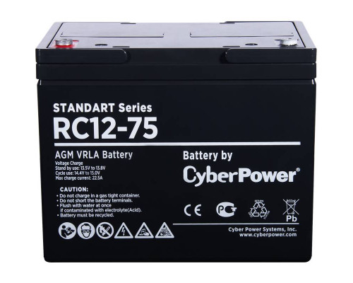 CyberPower Standart series RC 12-75 Аккумуляторная батарея