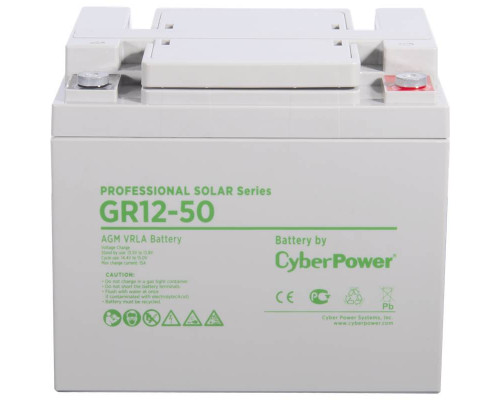 CyberPower Professional solar series (gel) GR 12-50 Аккумуляторная батарея