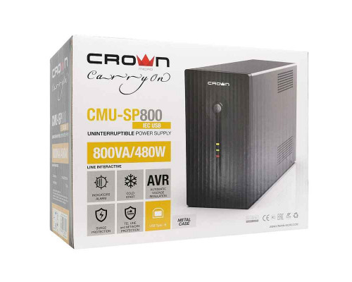 Crown CMU-SP800IEC USB Источник бесперебойного питания