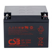 CSB GP 12260 Аккумулятор 12В 26Ач