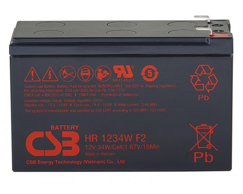CSB HR1234 Аккумулятор 12В 9Ач