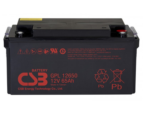 CSB GPL 12650 Аккумулятор 12В 65Ач