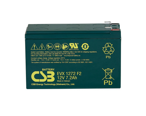 CSB Battery EVX 1272 Аккумулятор 12 В, 7,2 Ач