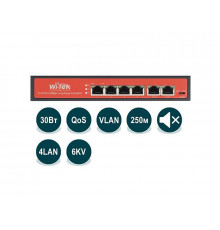 Wi-Tek WI-PS505V PoE-коммутатор