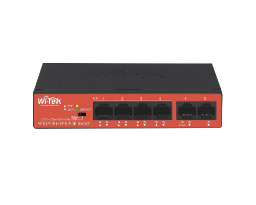 Wi-Tek WI-PS205H v2 Коммутатор с PoE