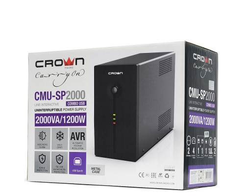 Crown CMU-SP2000 COMBO USB Источник бесперебойного питания