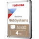 Toshiba N300 NAS HDWQ140UZSVA Жёсткий диск
