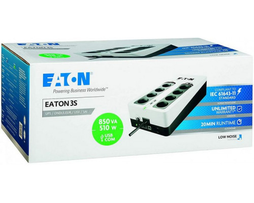 Eaton 3S 850 DIN Источник бесперебойного питания